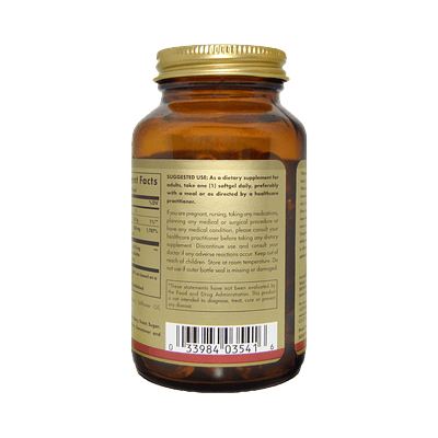 Vitamina E 400 IU 100 Softgels Solgar