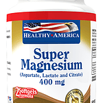 Super Magnesium 100 Softgels Healthy America