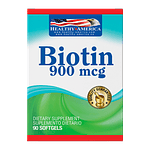 Biotina 900 mcg 90 Softgels Healthy America