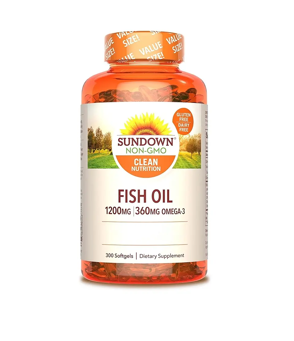 Fish Oil Sundown Omega 3 1.200Mg  (200 Softgel)  1