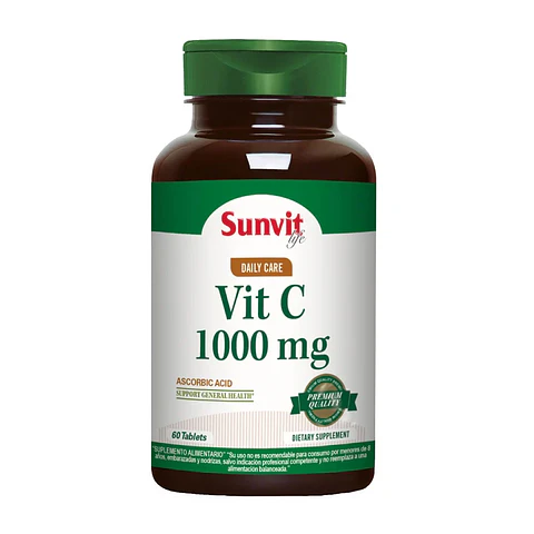 Vitamina C 1000 mg (60 tabs)
