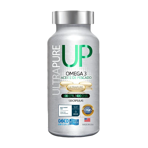 Omega 3 Up Ultrapure 800 EPA y 400 DHA 120 Cápsulas