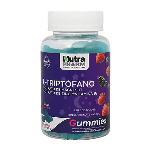 L-TRIPTOFANO 60 GOMITAS NUTRAPHARM