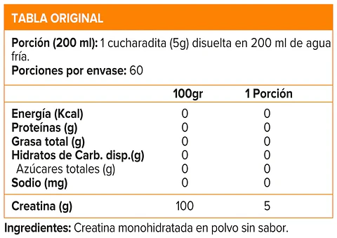 Ultimate nutrition creatina monohidratada 300gr