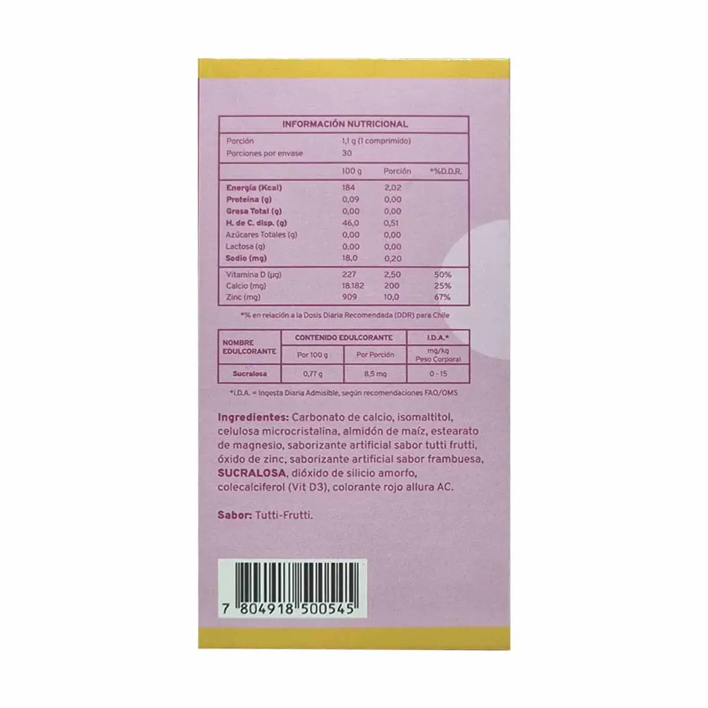 Infor pro kids forte 30 masticables 2