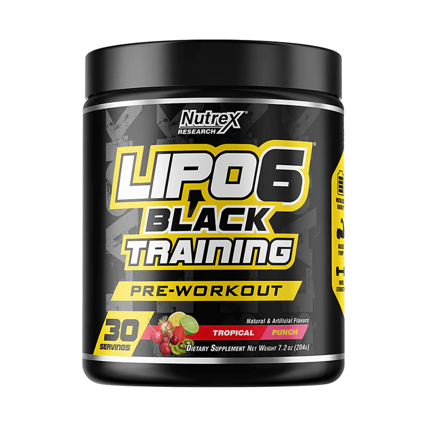 Lipo 6 Black Training, Energía 1