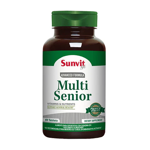 Vitaminas Multi Senior, 60 tabs.