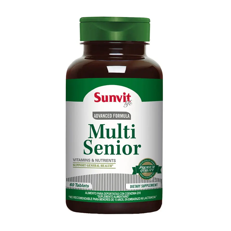 Vitaminas Multi Senior, 60 tabs. 1