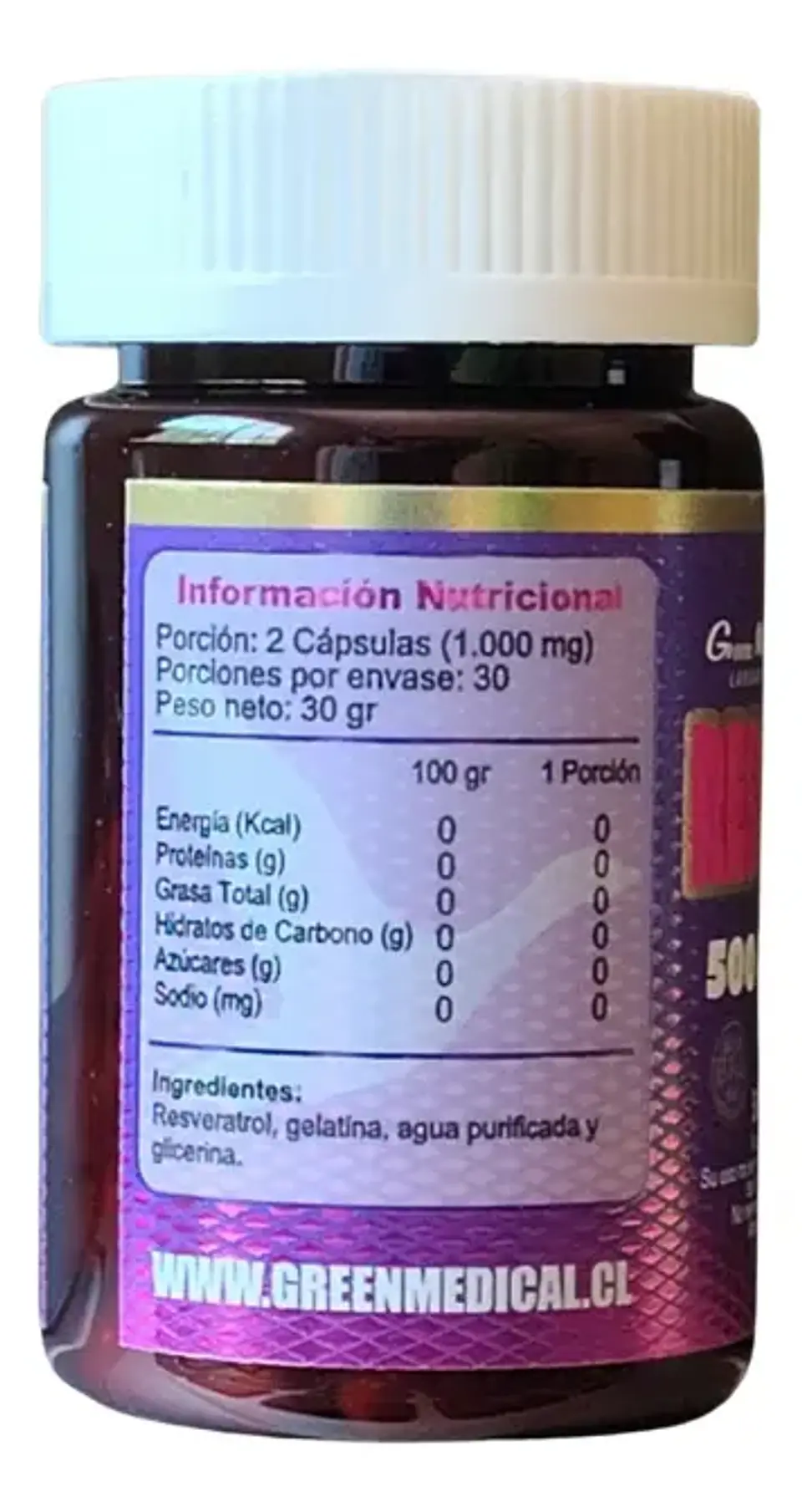 Resveratrol 500 Mg 2