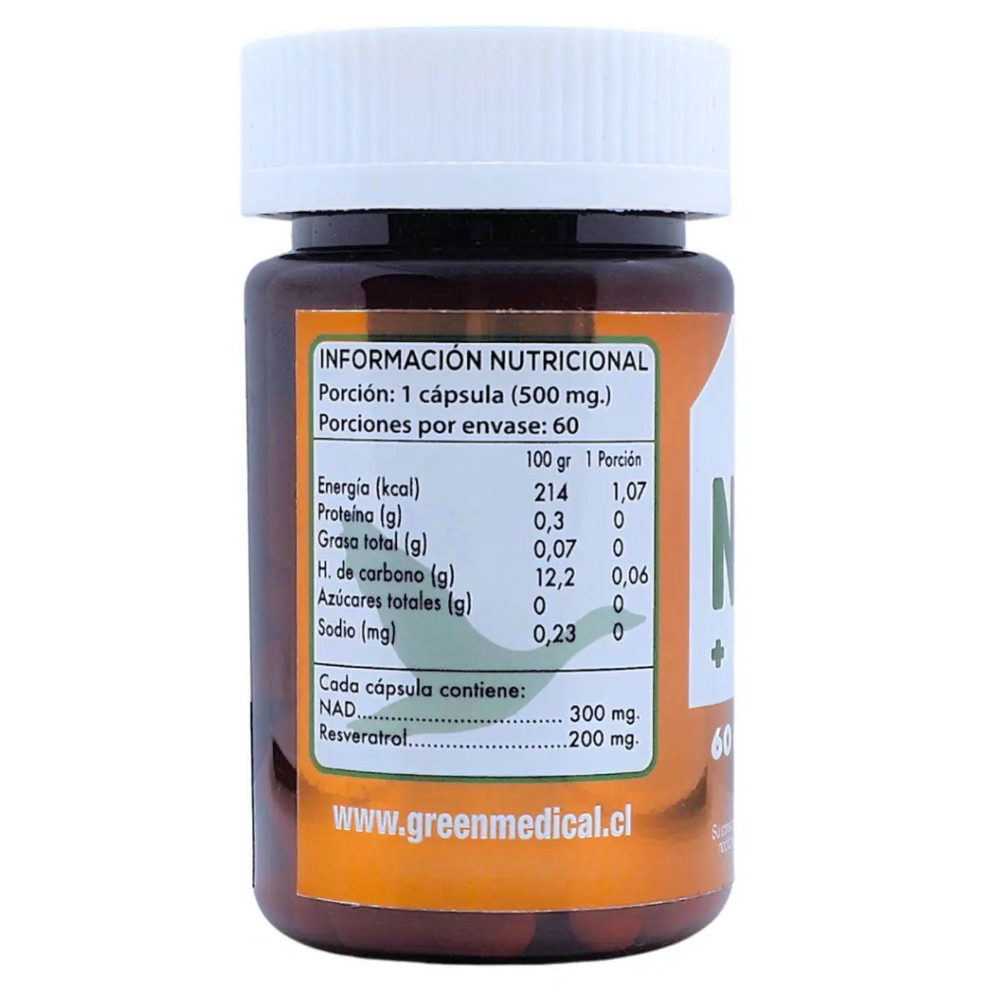 Nad+resveratrol 500mg 2