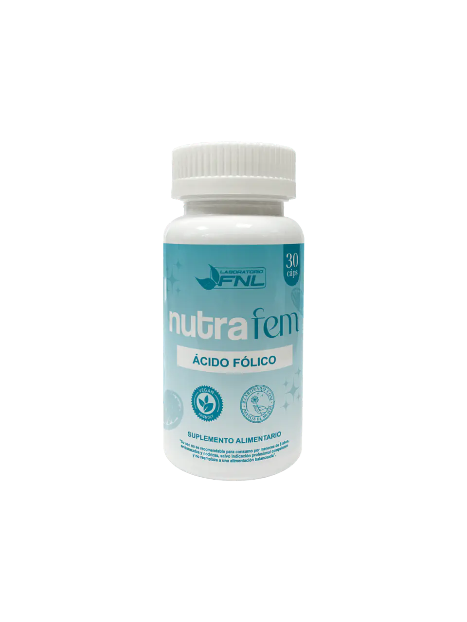 Nutrafem Ácido Fólico x30 cápsulas 1