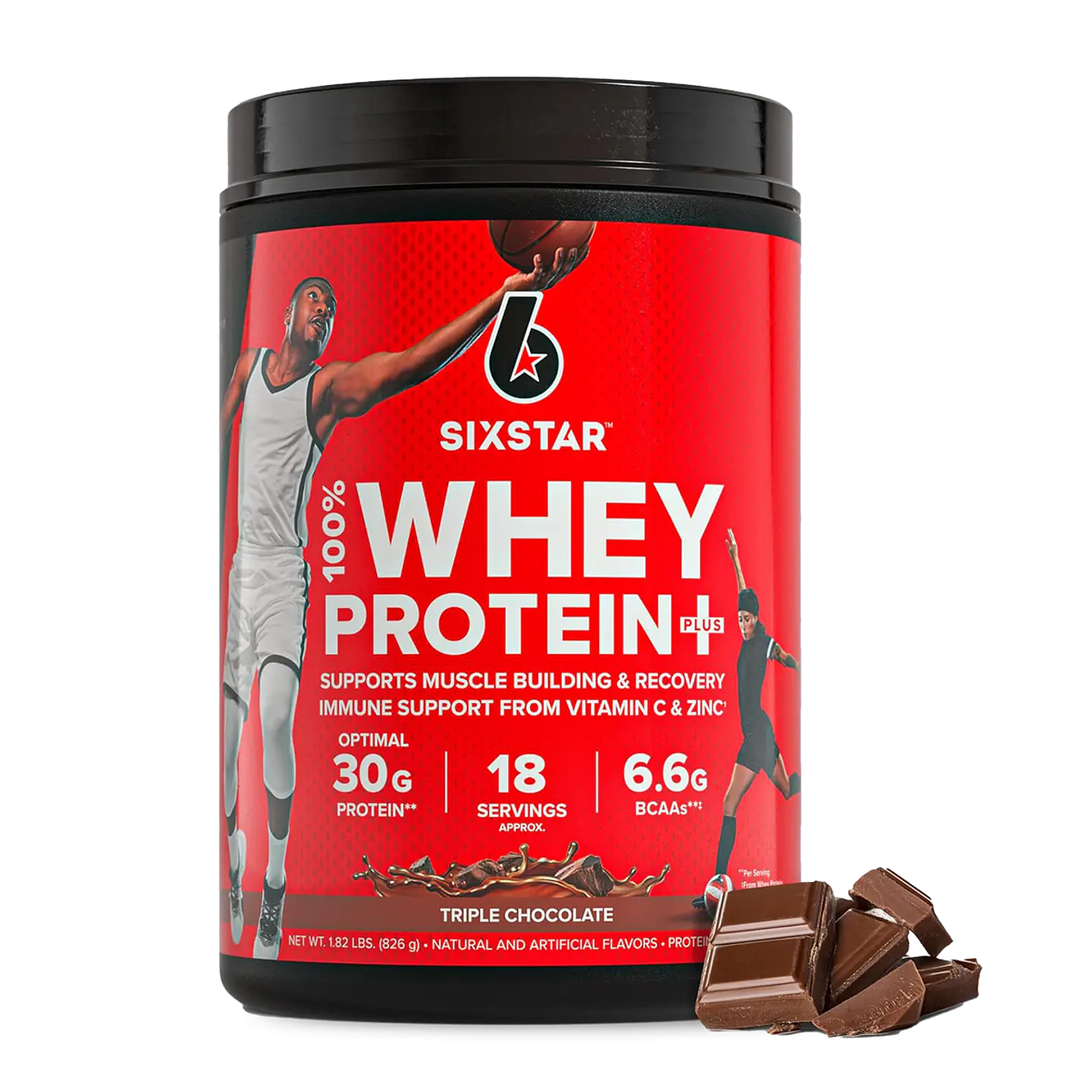 100% Whey Protein Plus Sixstar 1.8 Lbs 1