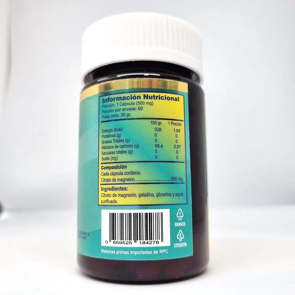 citrato de magnesio 500mg  2