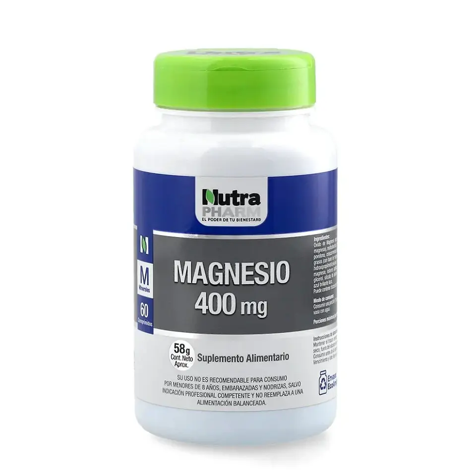 magnesio 400 mg  1