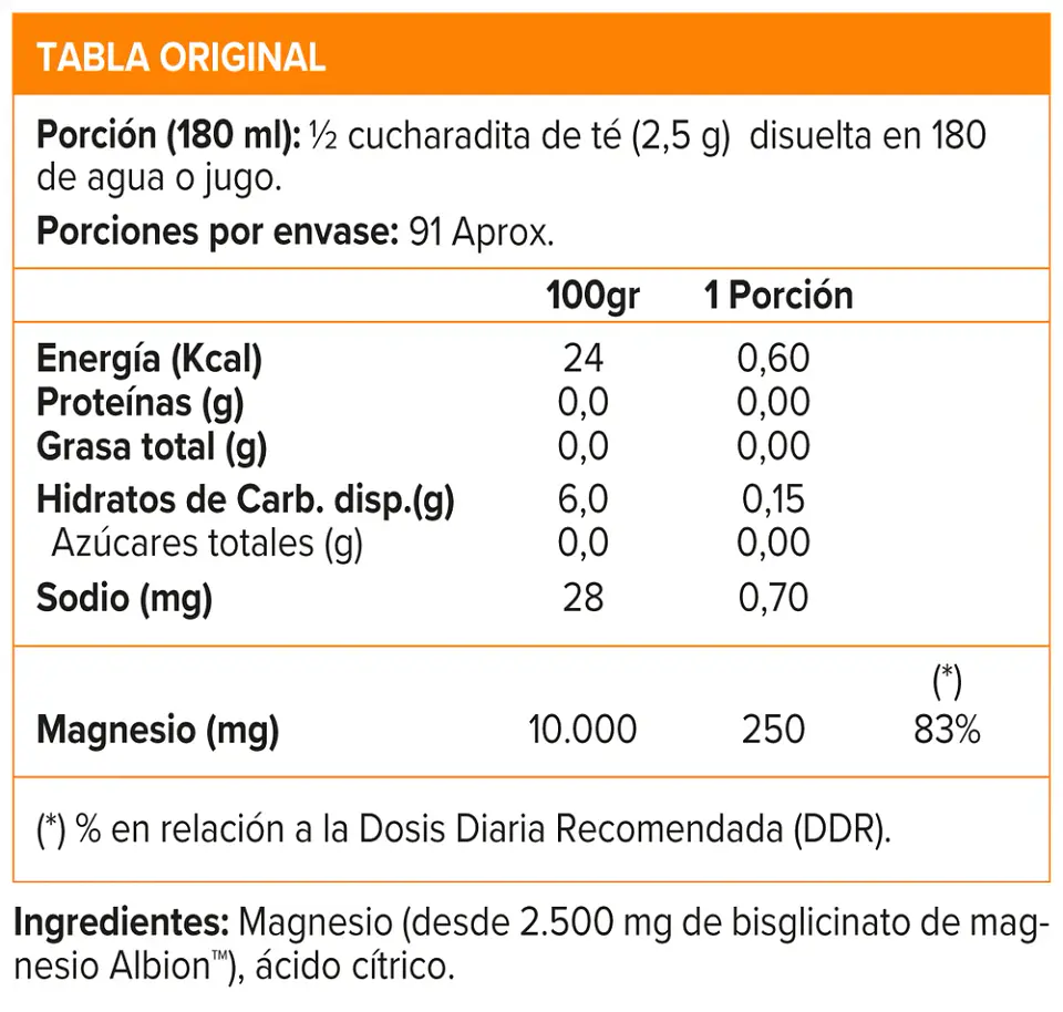 MAGNESIUM BISGLYCINATE POWDER 227GR 2