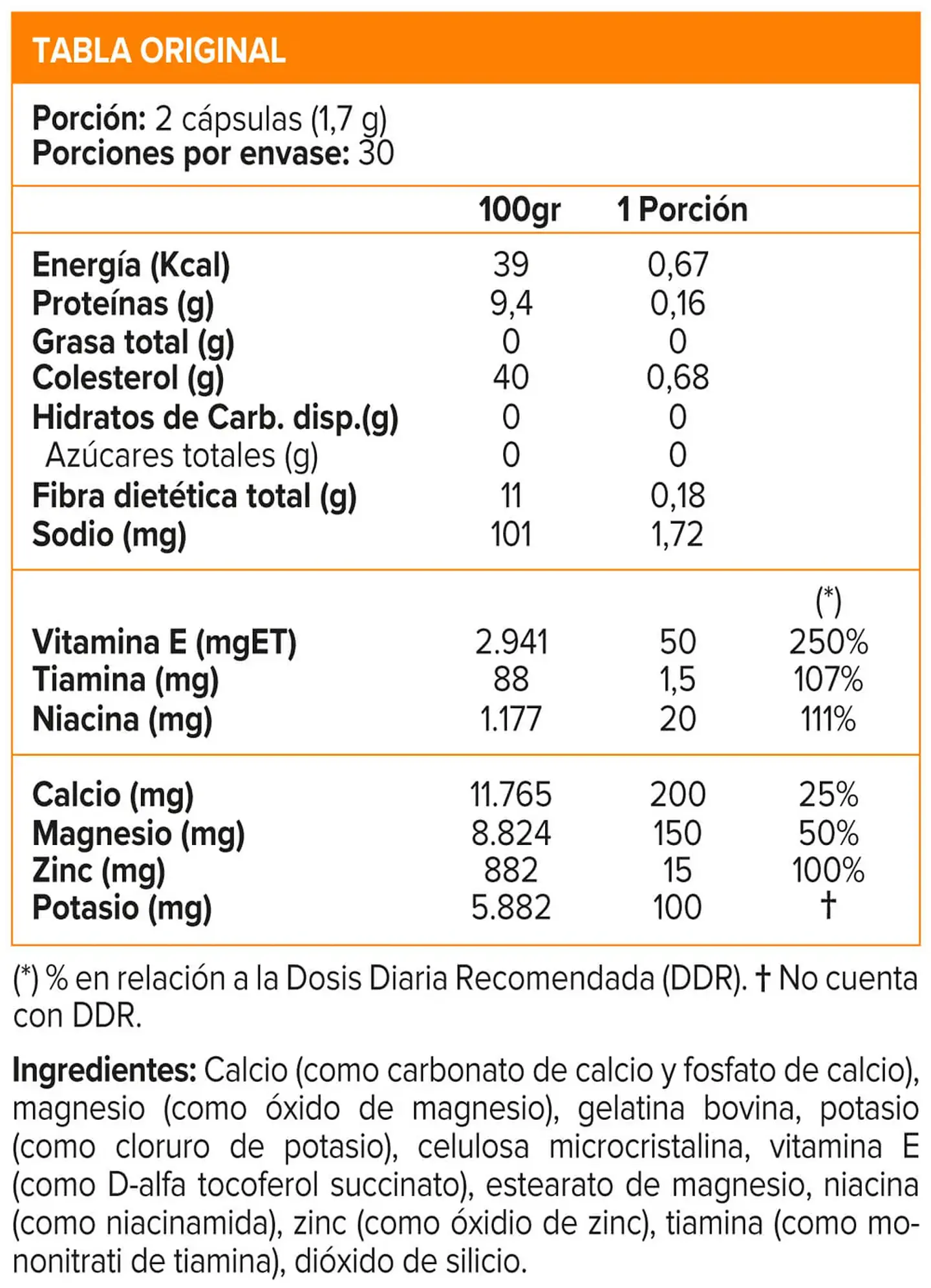 Contraxin factor (60 Caps) 2