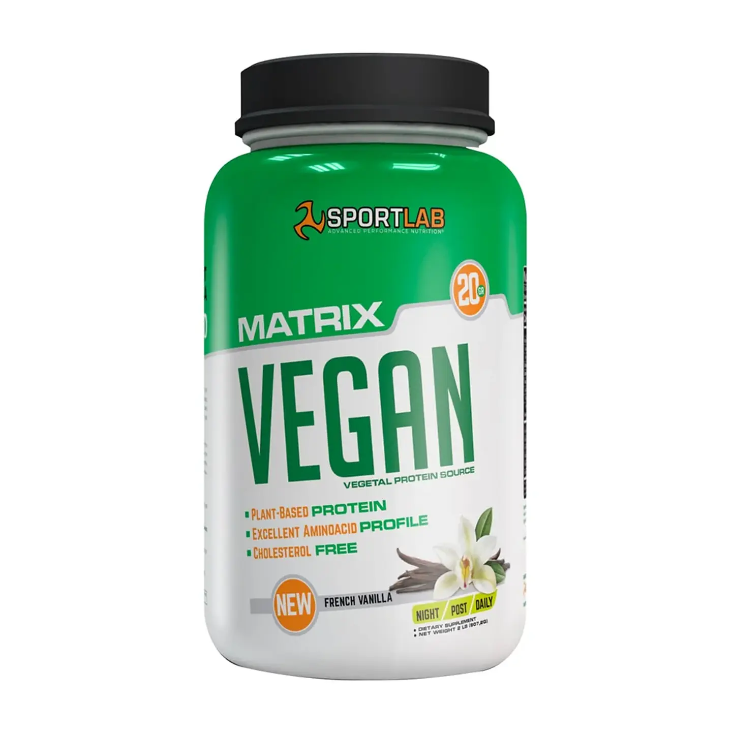 Vegan Matrix, Sportlab proteína vegana 2 lb 1