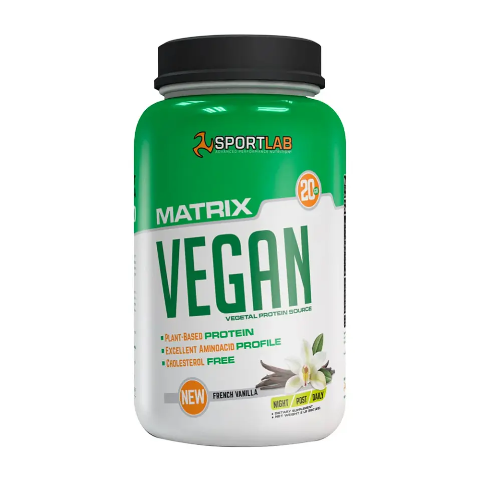Vegan Matrix, Sportlab proteína vegana 2 lb 1