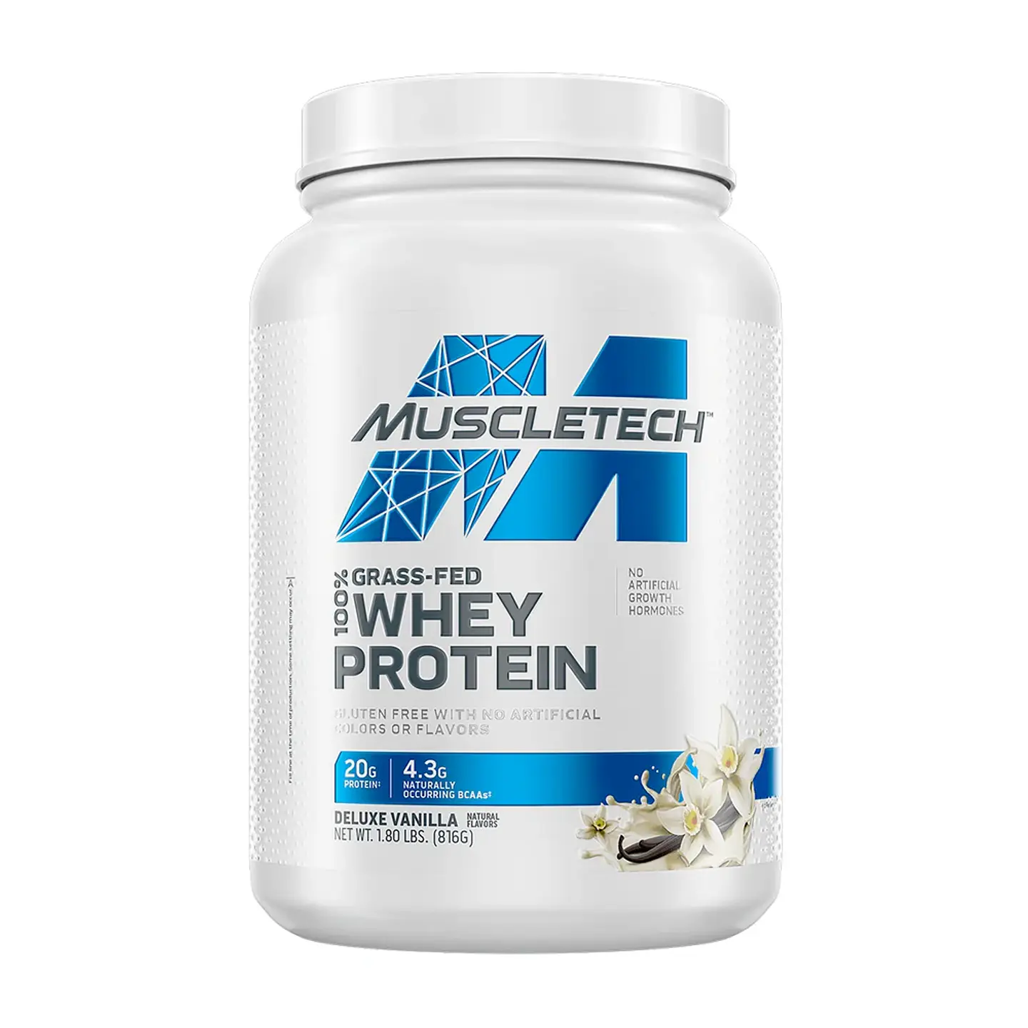  MUSCLETECH GRASS-FED 100% WHEY PROTEIN 1.8 LB 1