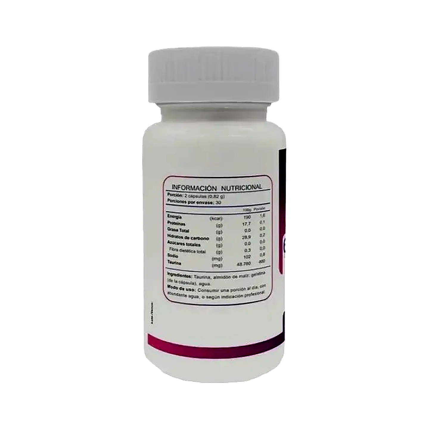 Taurina Plus 60caps 400mg 2