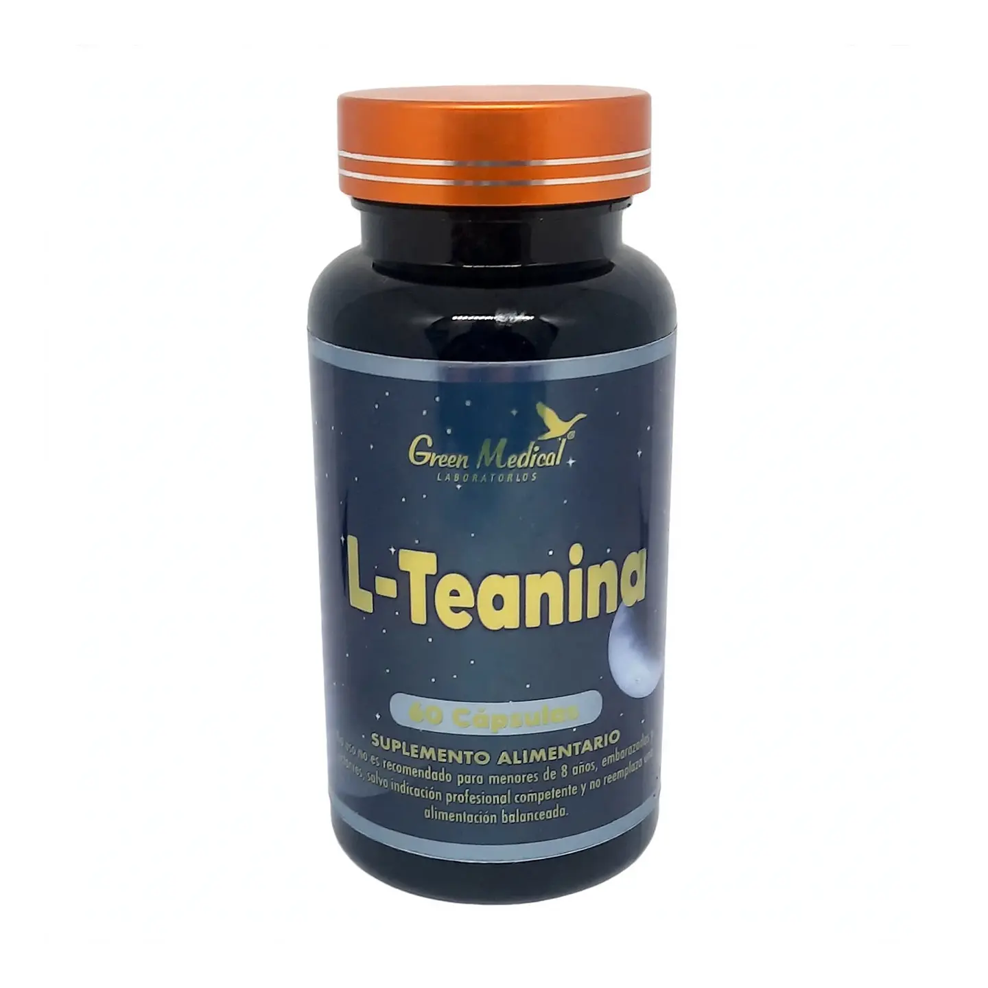 L-Teanina 200 mg 60 Cápsulas 1