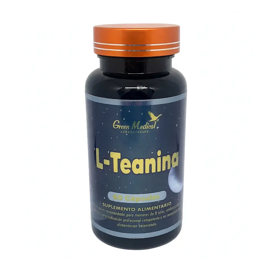 L-Teanina 200 mg 60 Cápsulas 1
