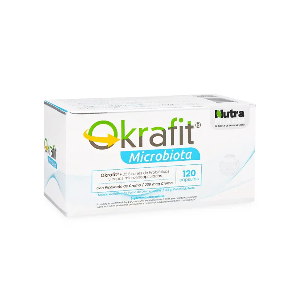 Okrafit Microbiota 120 caps 1