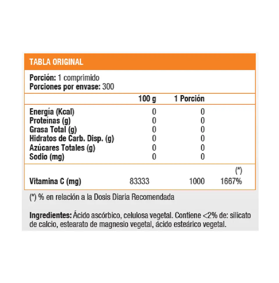 Vitamina C 1000 mg (133 caps) 2