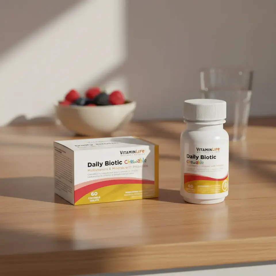 Vitaminlife Probiótico Daily Biotic Masticable 2
