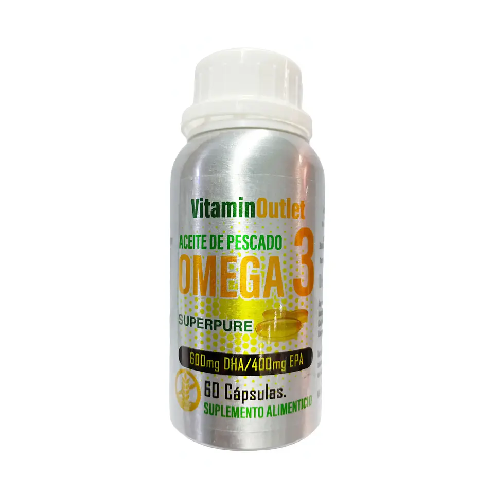 Omega 3 Fish Oil Super Pure (60 Licaps. Filtradas) 1