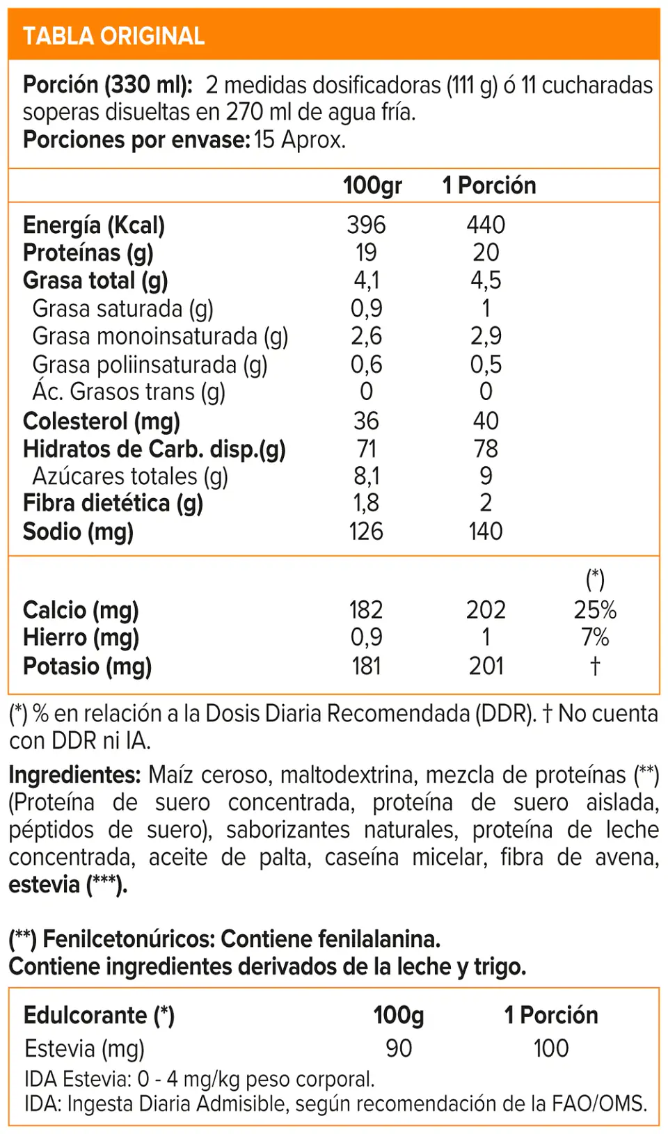 mass gainer Natural Gainz 3.66lb   2