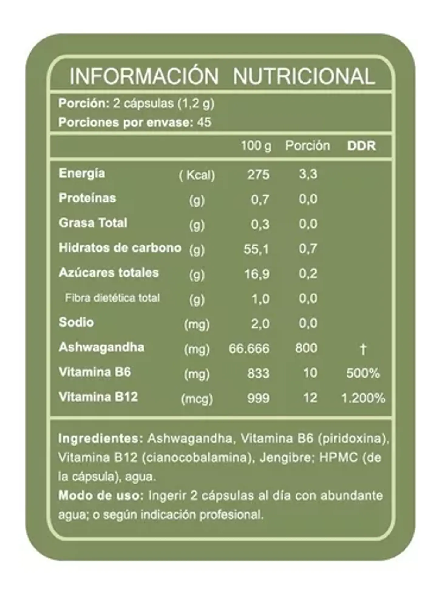 Ashwagandha african root  2