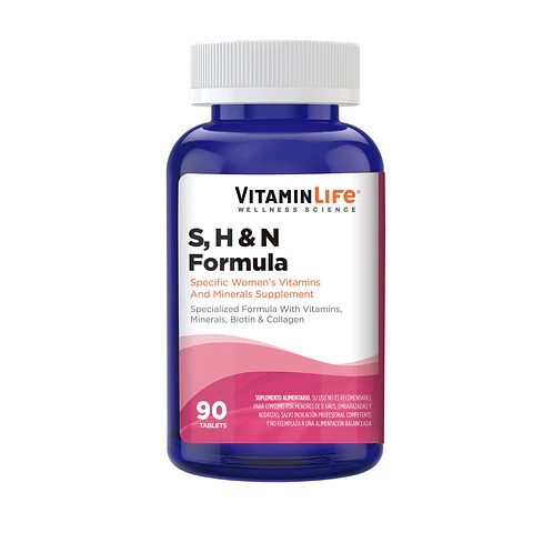 S, H & N formula 90 Tabletas