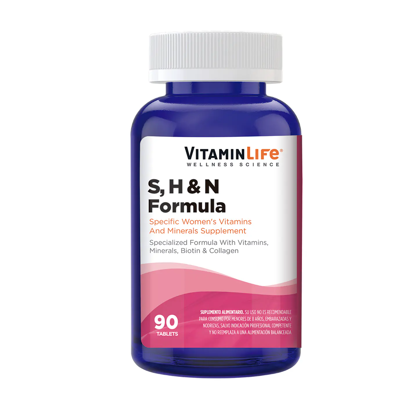 S, H & N formula 90 Tabletas 1