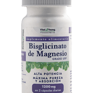 Bisglicinato 60 cáps VITAL AND YOUNG