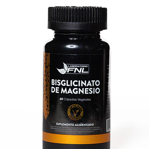 Bisglicinato magnesio, 60 cápsulas, FNL
