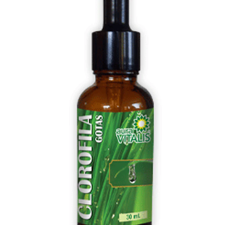 Clorofila gotas, 30 ml, Auravitalis 1