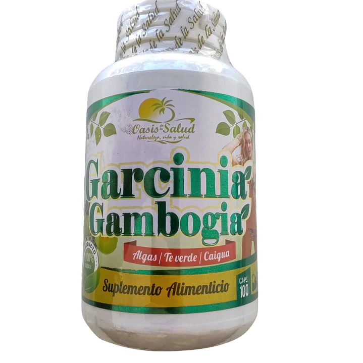 Garcinia cambogia, 500 mg, 100 cápsulas, Oasis De La Salud 1