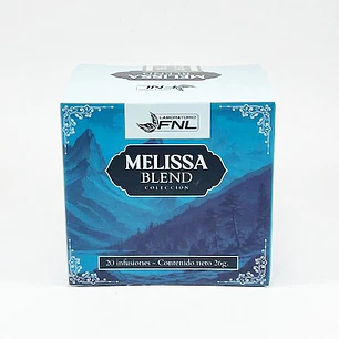 Herbal tea tranquilizante (Melissa Blend), 20 bolsitas, FNL
