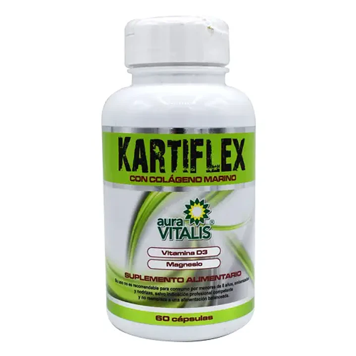 Kartiflex, 60 mg, 60 cápsulas, Auravitalis 1