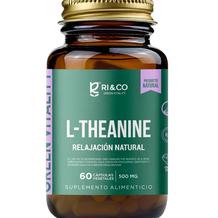 L Teanina, 60 cápsulas, Ri and Co 1