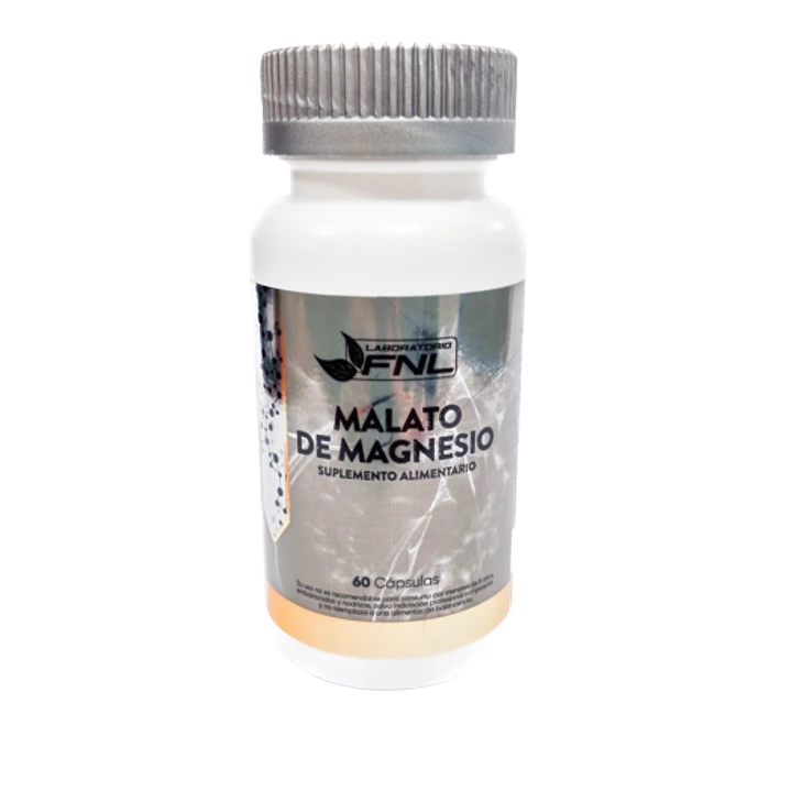 Malato de magnesio, 660 mg, 60 cápsulas, FNL 1