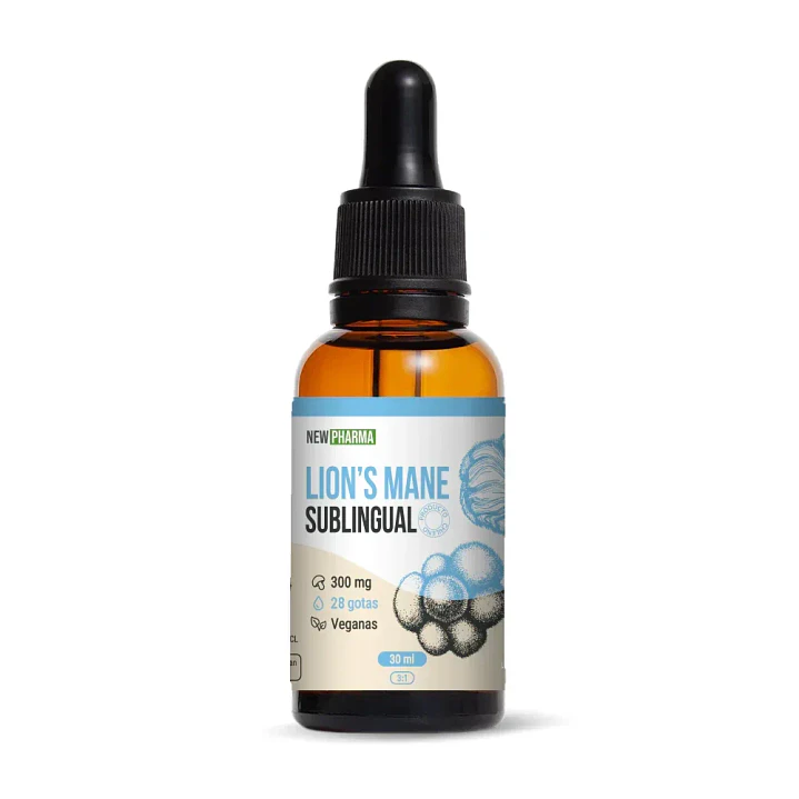 Melena de León Sublingual Concentración 3:1, 30 ml, NewPharma 1