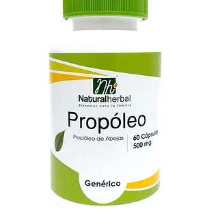 Propóleo, 60 cápsulas, Natural Herbal