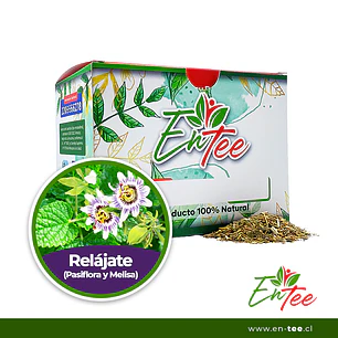 Relájate (melissa + pasiflora), 18 sachets, ENTEE
