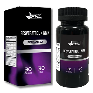 Resveratrol + NMN, 30 cápsulas, FNL