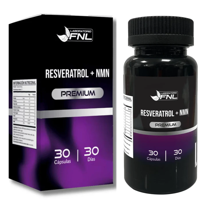 Resveratrol + NMN, 30 cápsulas, FNL 1