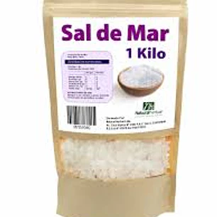 Sal de mar, 1 kilo, Natural Herbal