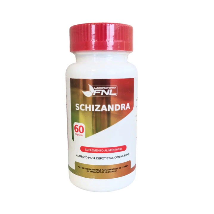 Schisandra, 560 mg, 60 cápsulas, FNL 1