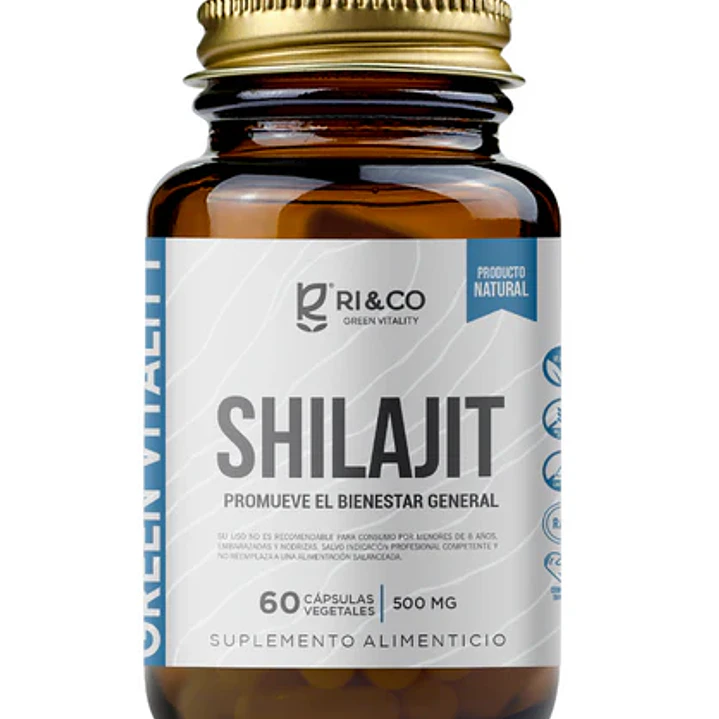 Shilajit, 60 cápsulas, Ri and Co 1